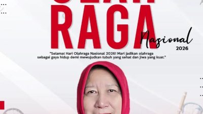 Selamat Memperingati Hari Olahraga Nasional 2026 Indonesia Bersatu, Jaya, Juara! 9 Agustus 2026