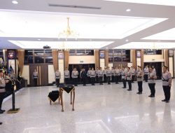 Kapolri Pimpin Sertijab, Termasuk 4 Kapolda dan Irwasum Polri.