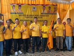 Muscam ke-V Partai Golkar Kecamatan Tegineneng Matal Terpilih Secara Aklamasi Menjadi Ketua PK Tegineneng