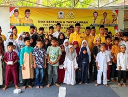 Rayakan Hari Jadi Partai  Golkar Ke-62, DPD Golkar Pesawaran Adakan Syukuran, Santuni Anak Yatim Dan Kaum Duafa Dan Layanan Kesahatan