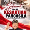 Hari Kesaktian Pancasila, I Nyoman Parta: Pancasila Harus Menjadi Ideologi yang Bekerja untuk Wujudkan Indonesia Raya