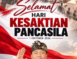 Hari Kesaktian Pancasila, I Nyoman Parta: Pancasila Harus Menjadi Ideologi yang Bekerja untuk Wujudkan Indonesia Raya